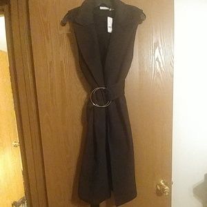 New York & Co. Sleeveless trench